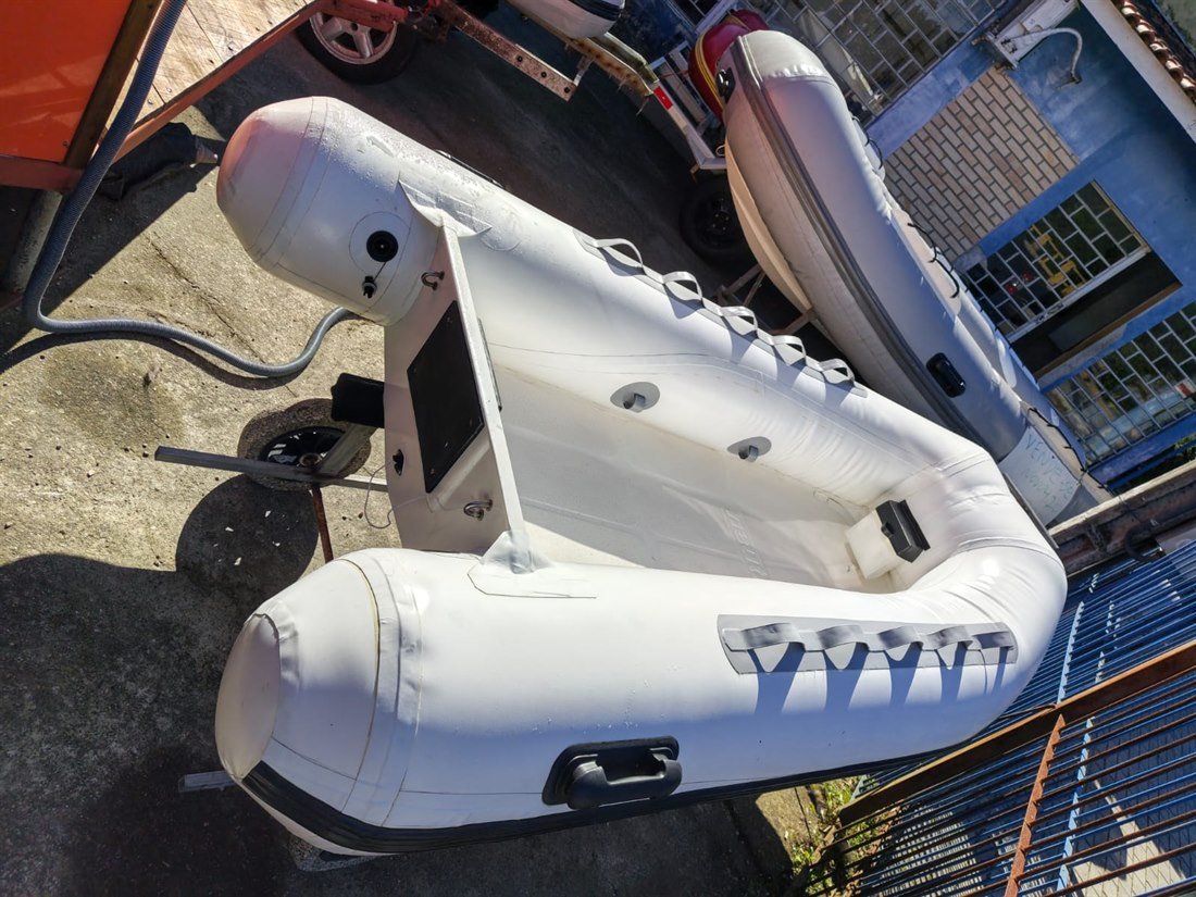 Bote Inflável 2,40 m — Branco — foto 2